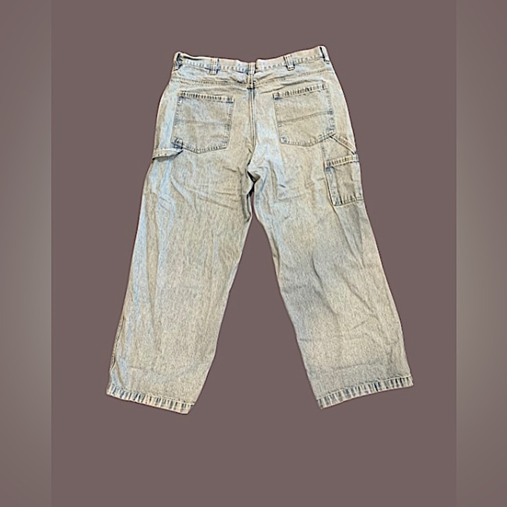 Route 66 CARPENTER Jeans Men’s 40x30 Blue Jeans Relaxed Fit Straight Leg - Picture 3 of 5